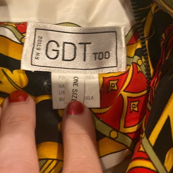 GDT Too Vintage Jacket With Duck Pattern OS - Picture 4 of 8